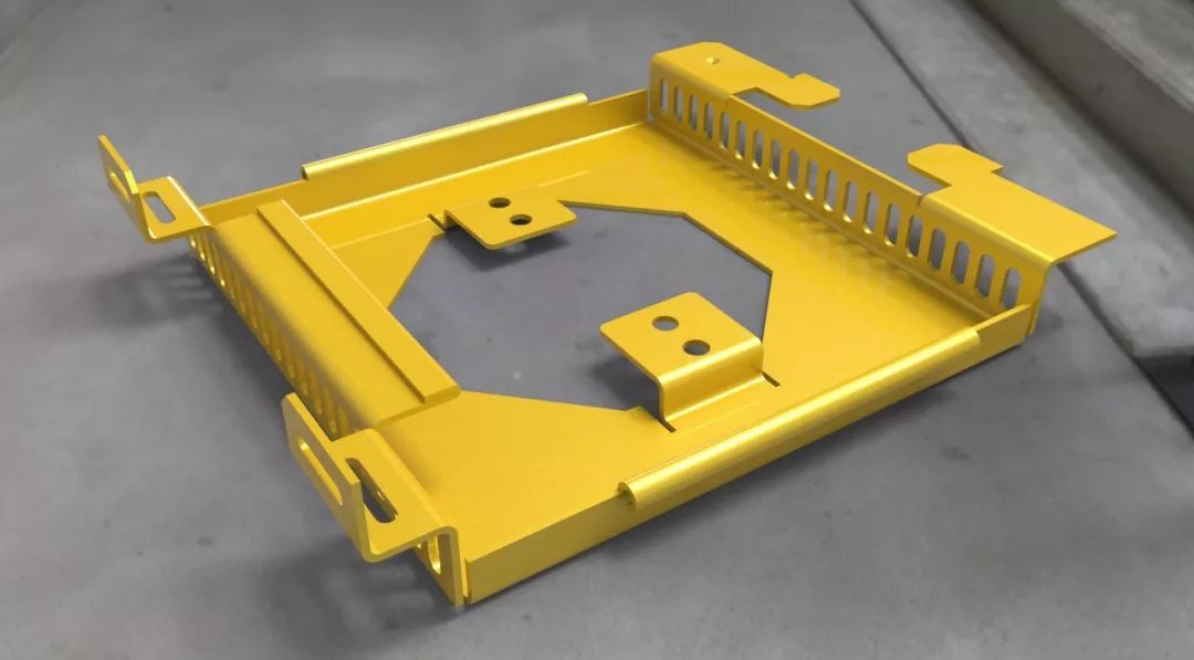 SolidWorks钣金件核心命令详解 从基体法兰到孔特征的完整流程